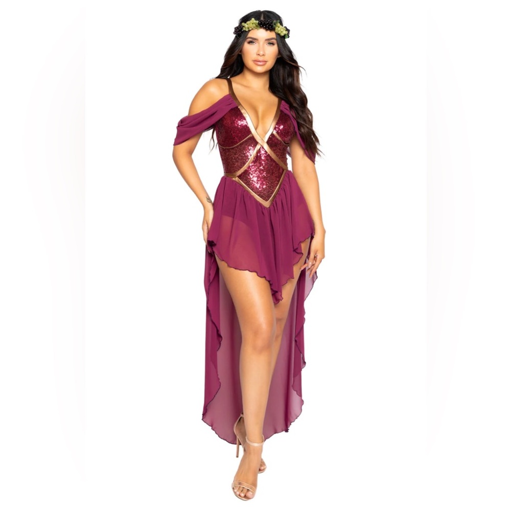 Wine Goddess Costume (LAST chance to buy before it’s too late to ship)